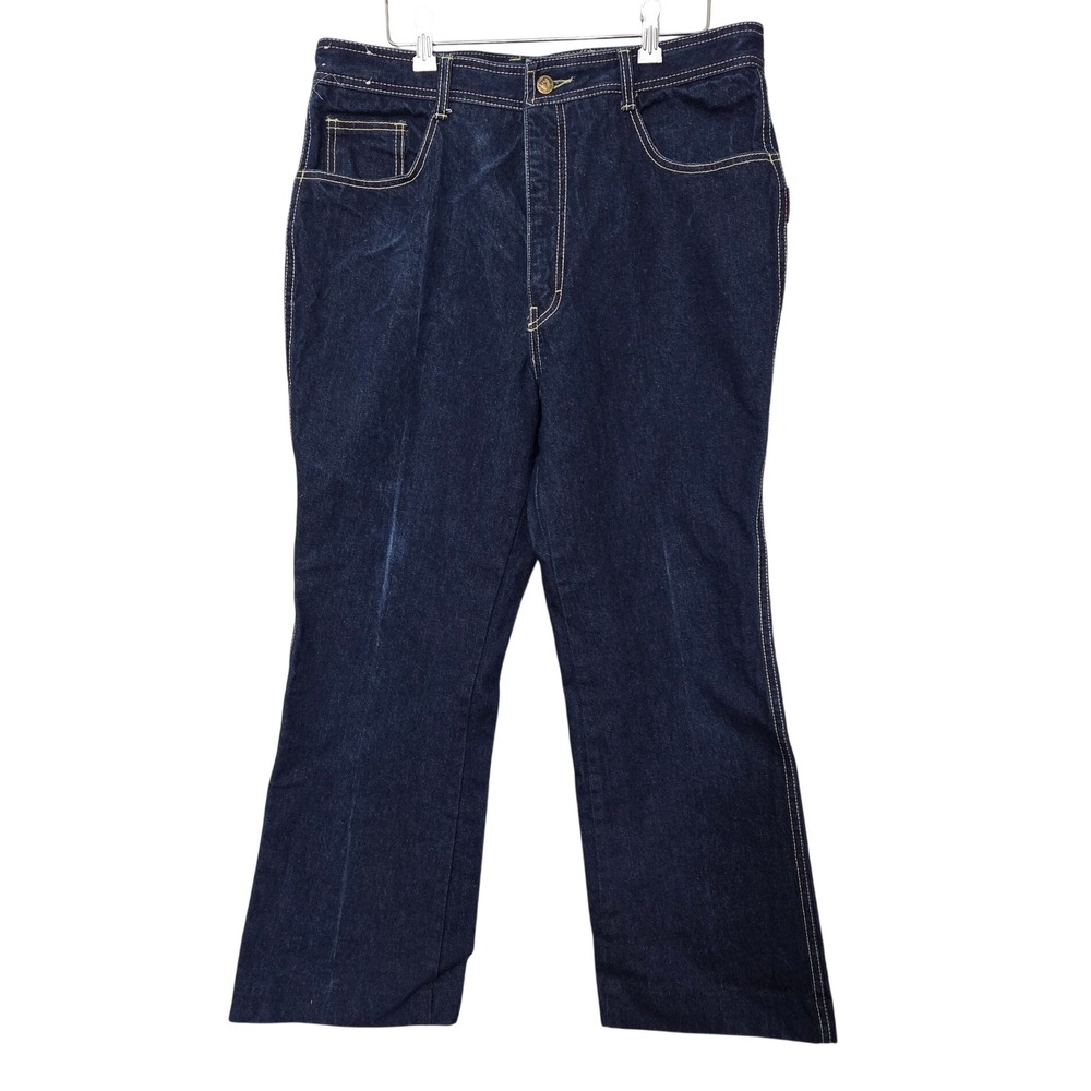 Vintage‎ Jordache High Waist Jeans Dark Wash 80's Horse Head W32 L27